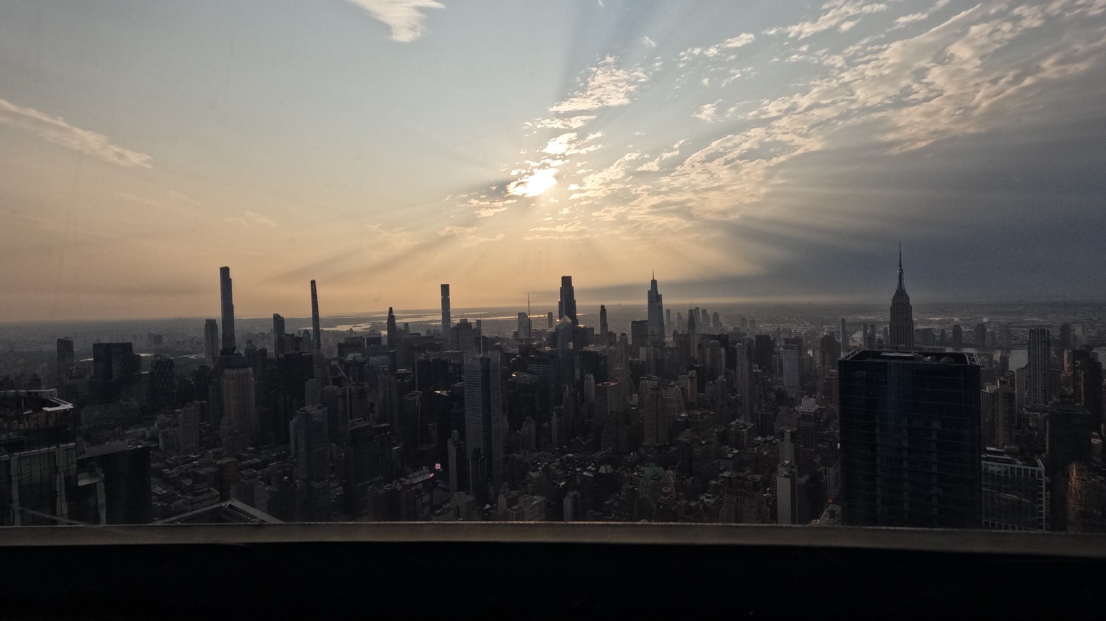 Sunrise over Midtown Manhattan